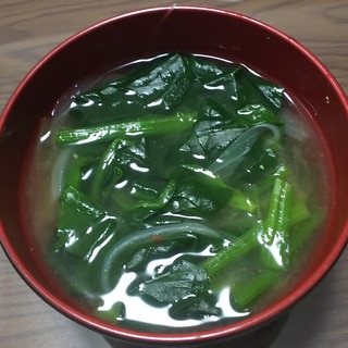 中華風味噌スープ
